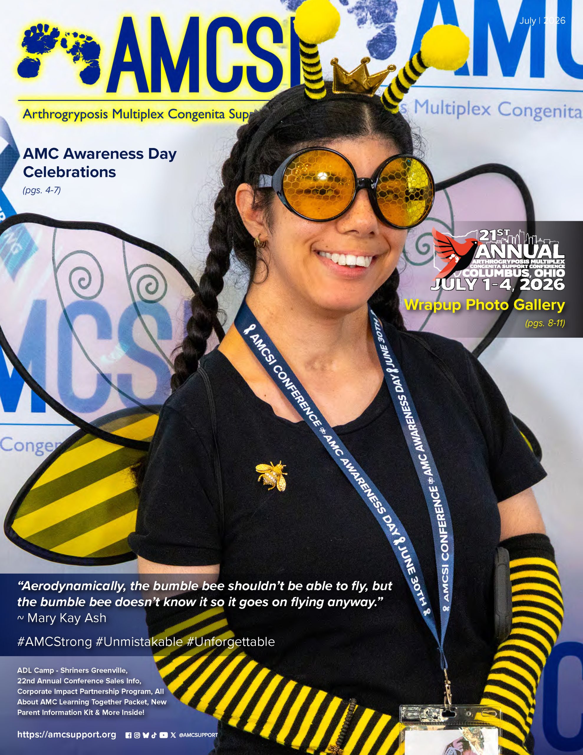 AMCSI 2026 July Newsletter cover