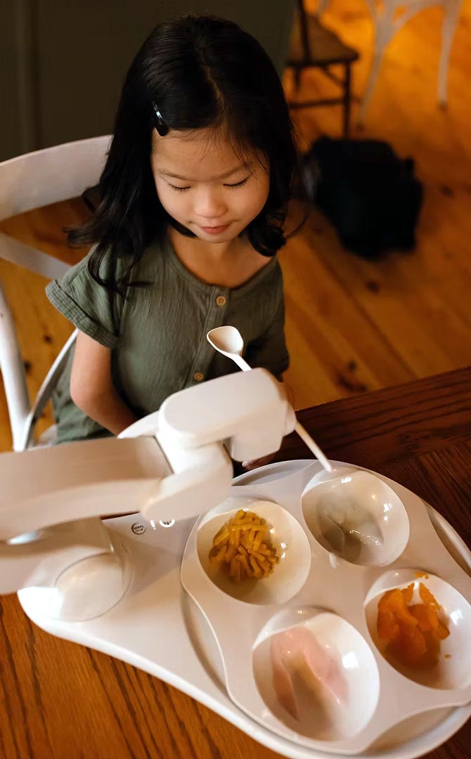 Provide children with technology that allows them to feed themselves. We love the dignity and joy this brings to our friends. We hope you consider joining us in our mission because we believe that EVERYONE DESERVES DIGNITY.